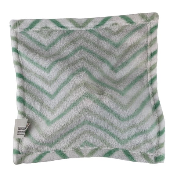 SL Home Fashions Green Frog Lovey Baby Security Blanket Stripes - Picture 3 of 5